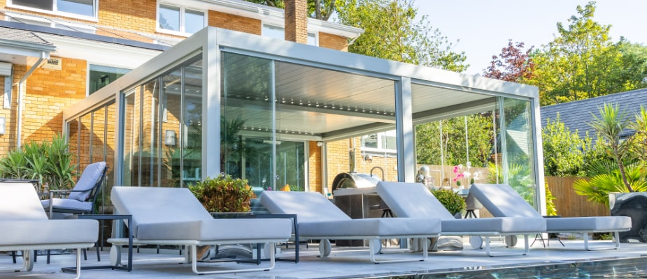 B200XL Coupled Pergola Installation