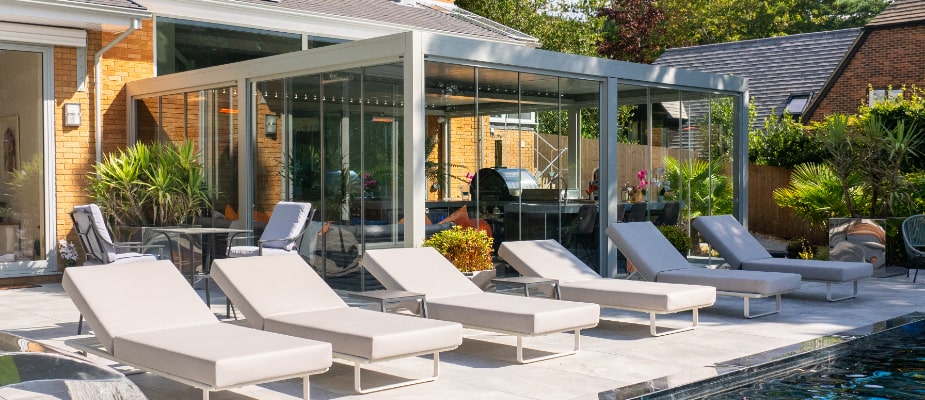 B200XL Coupled Pergola in Broadstone