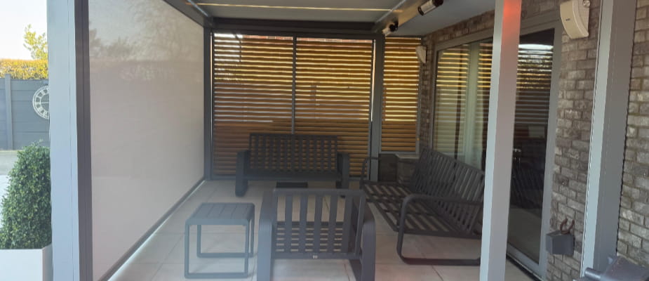 B200XL Pergola On a Home In Nottingham