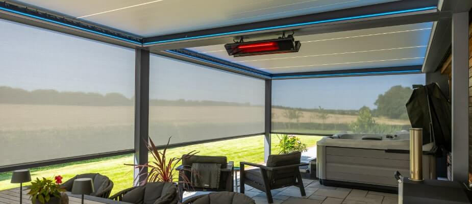 B200XL coupled pergola