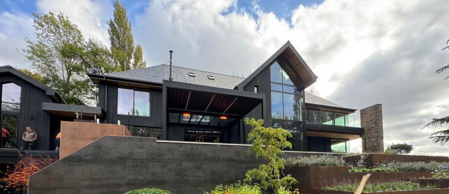 glass roof pergola installation