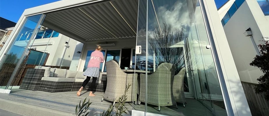 pergola in Sandbanks