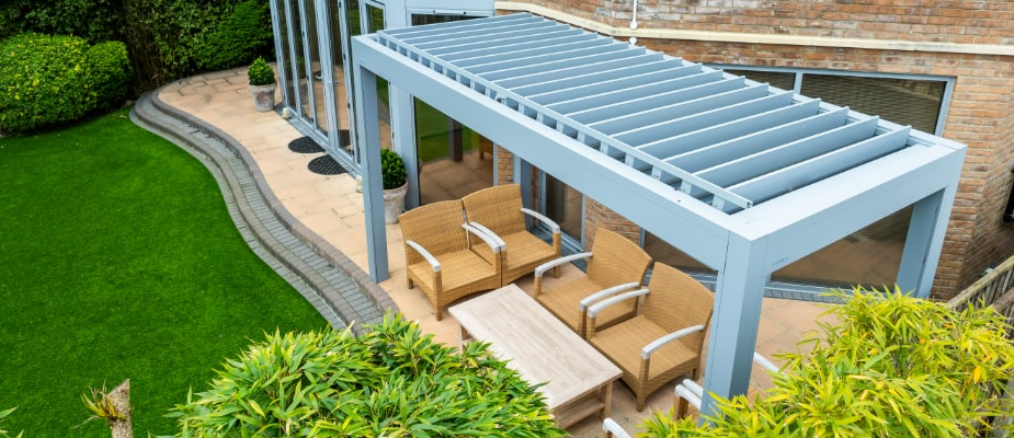 pergola install Canford Cliffs