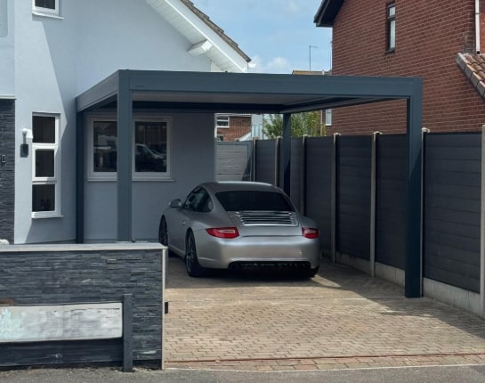 B910 Double Carport
