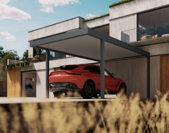 B910 Single Carport