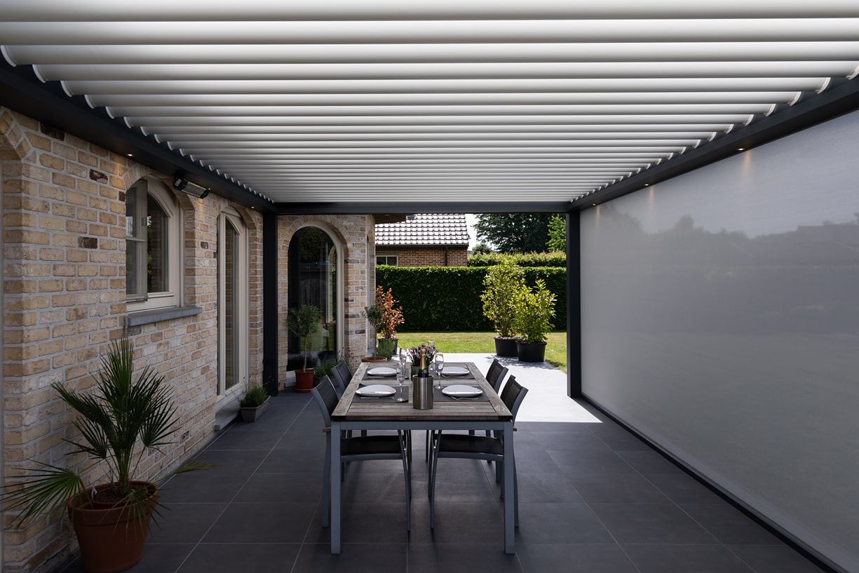 B600S Aluminium Pergola