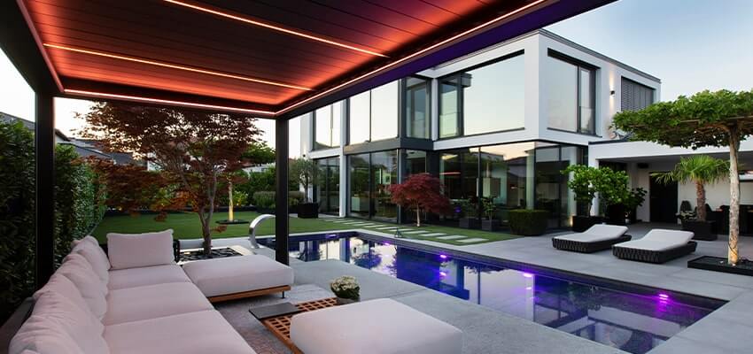 bespoke aluminium pergolas
