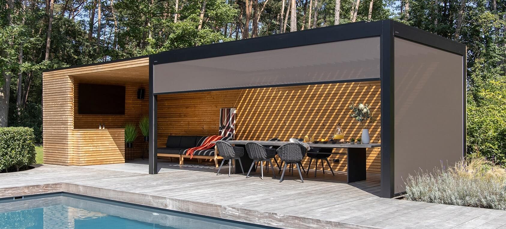 B250XL Heavy Duty Garden Pergola