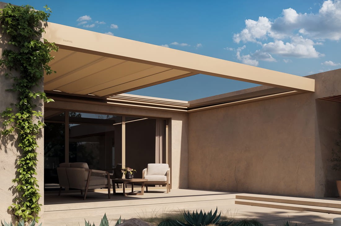 B310 Pergola Open Roof