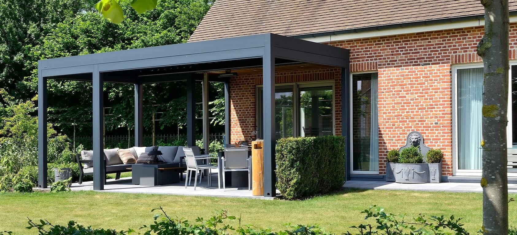 Louvred Roof Patio Covers and Pergolas