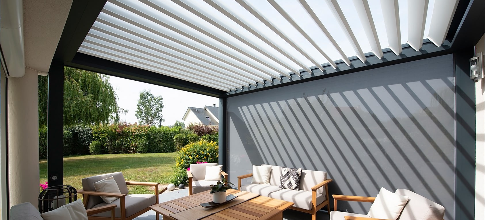 Slatted Pergola