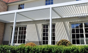 Large White Pergola