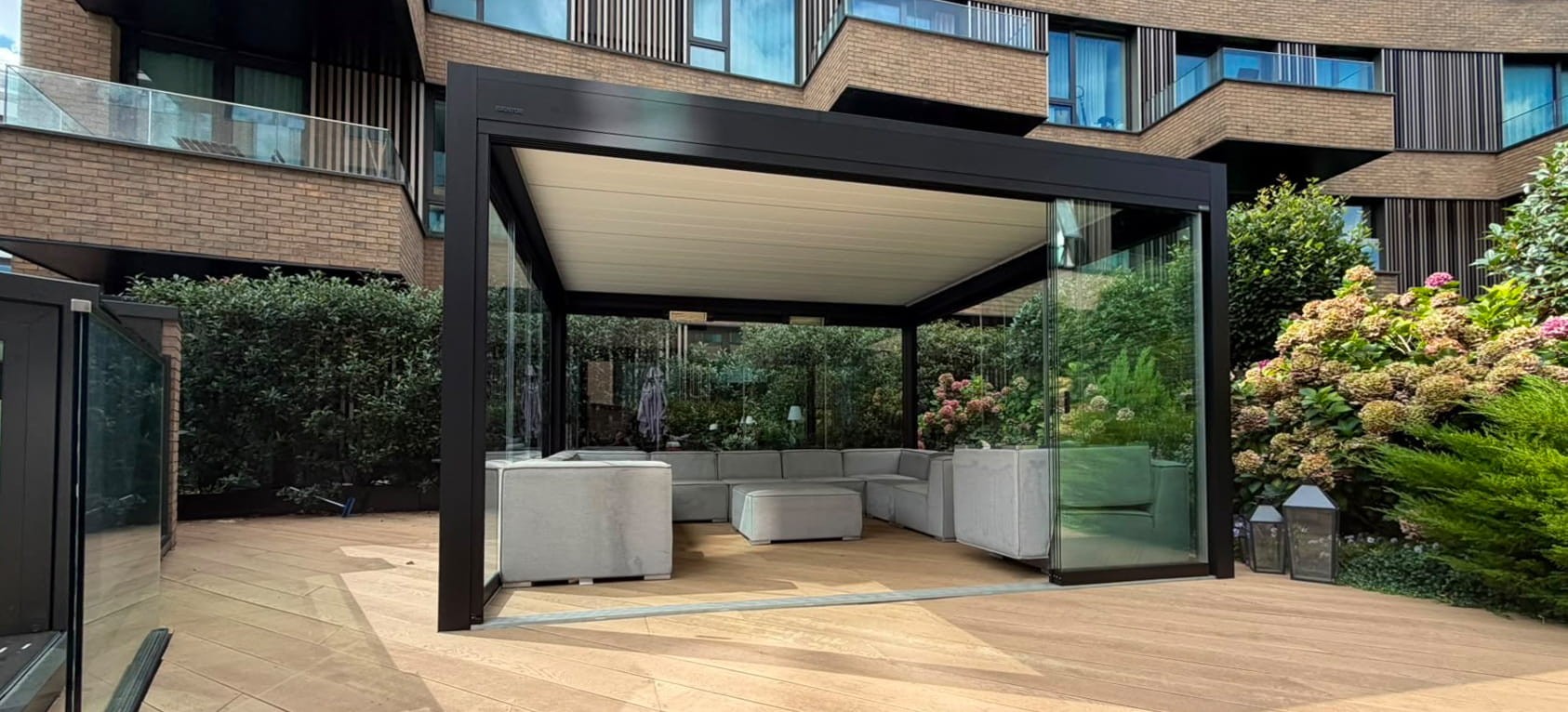 B200XL Pergola Installation in London