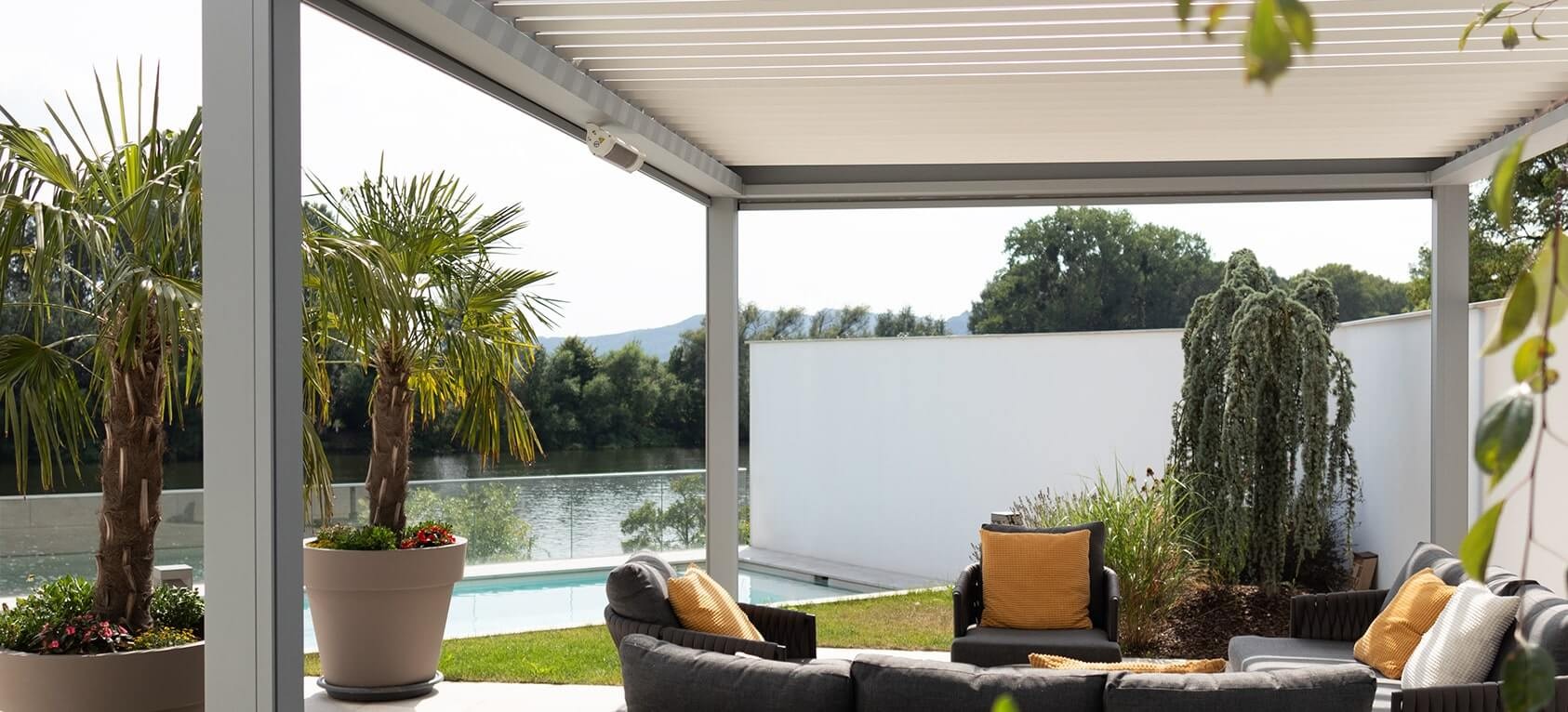 White Aluminium Gazebo