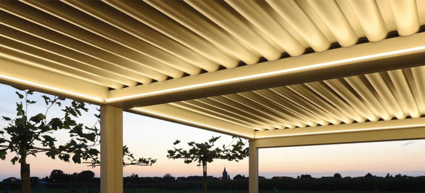 LED Lighting for Patio Canopies & Awnings